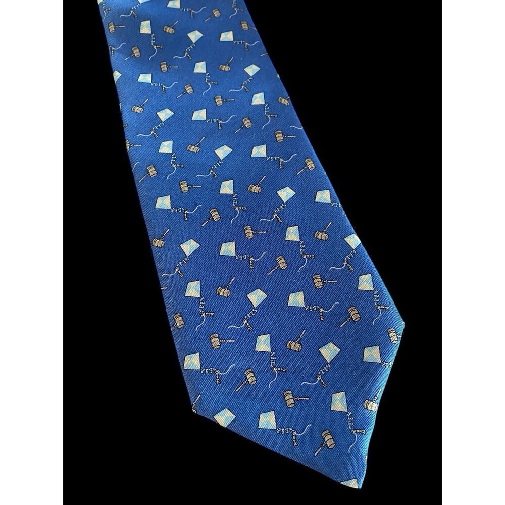 Franklin & Marshall College Tie Custom Collection Vineyard Vines Silk Hand Made